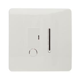 ART-FSWH  Switch Fused Spur 13A With Flex Outlet Ice White